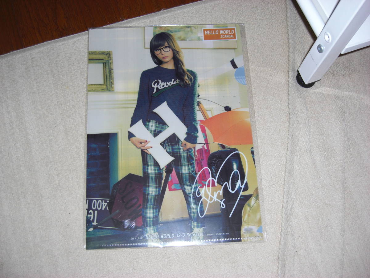 2026年最新】Yahoo!オークション -scandal クリアファイルの中古品