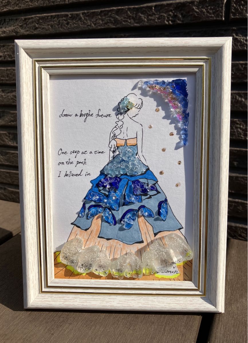 hirokoponシーグラスアート No 21｜Yahoo!フリマ（旧PayPayフリマ）