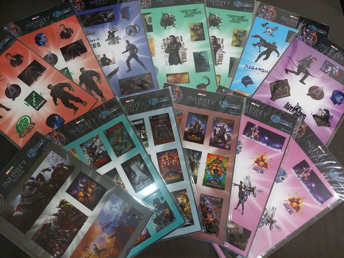 インフィニティーサーガ クジ ポスター13種類 MARVEL マーベルハッピー