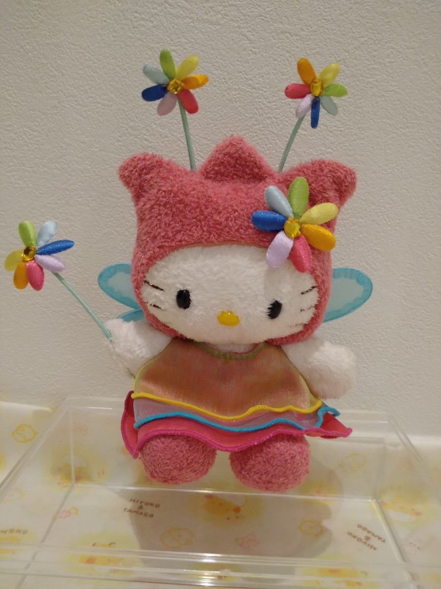 希少レア ハローキティ ぬいぐるみ タオルセット 2006 サンリオ 平成