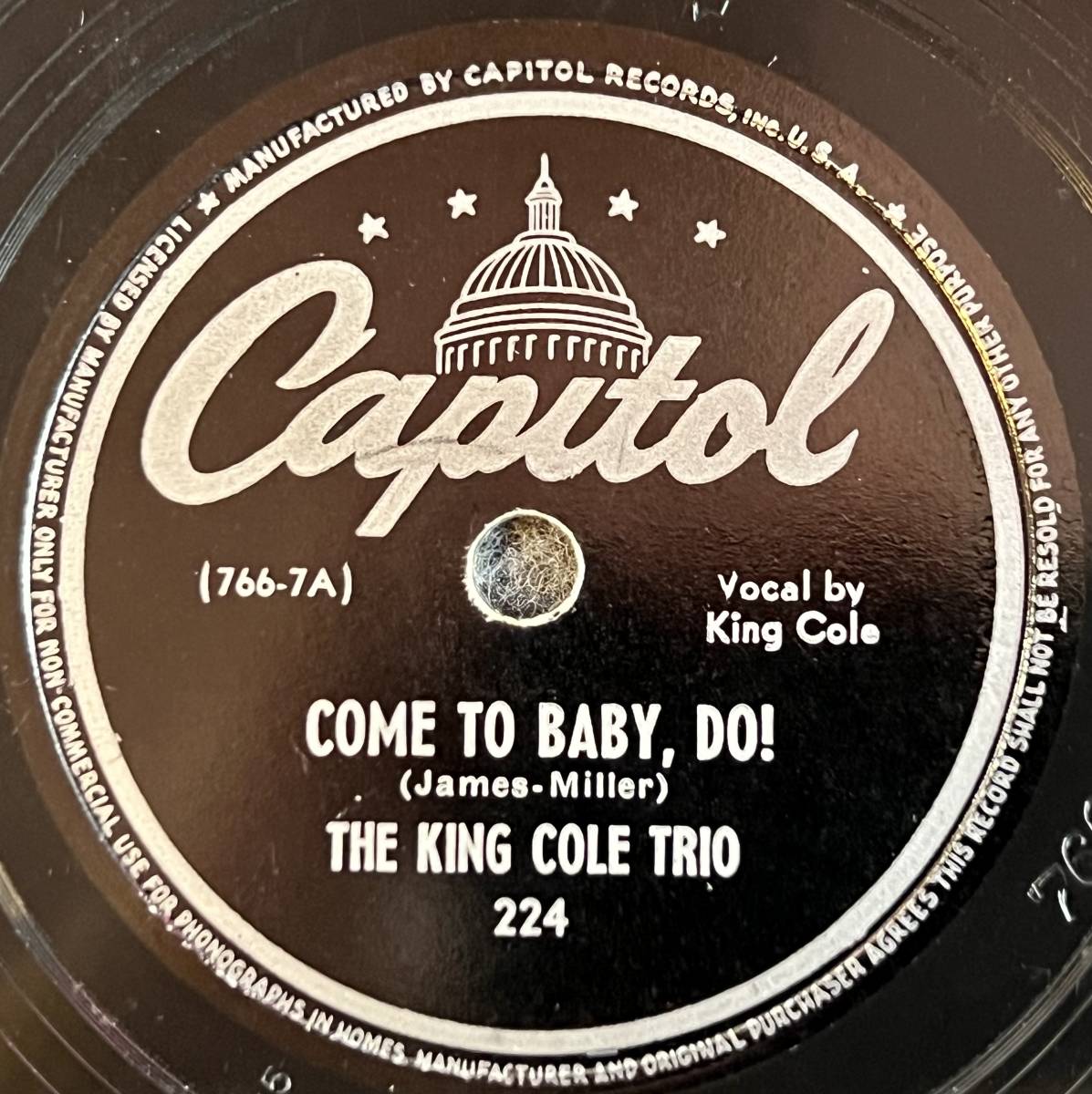 Yahoo!オークション -「nat king cole」(SP盤) (蓄音機)の落札相場