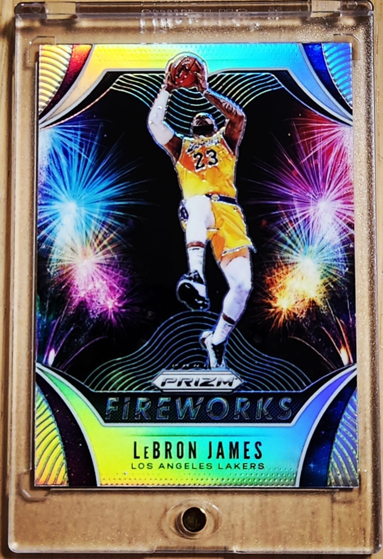 レブロン・ジェームズ James silver prizmレア 2019 -20 Panini Prizm