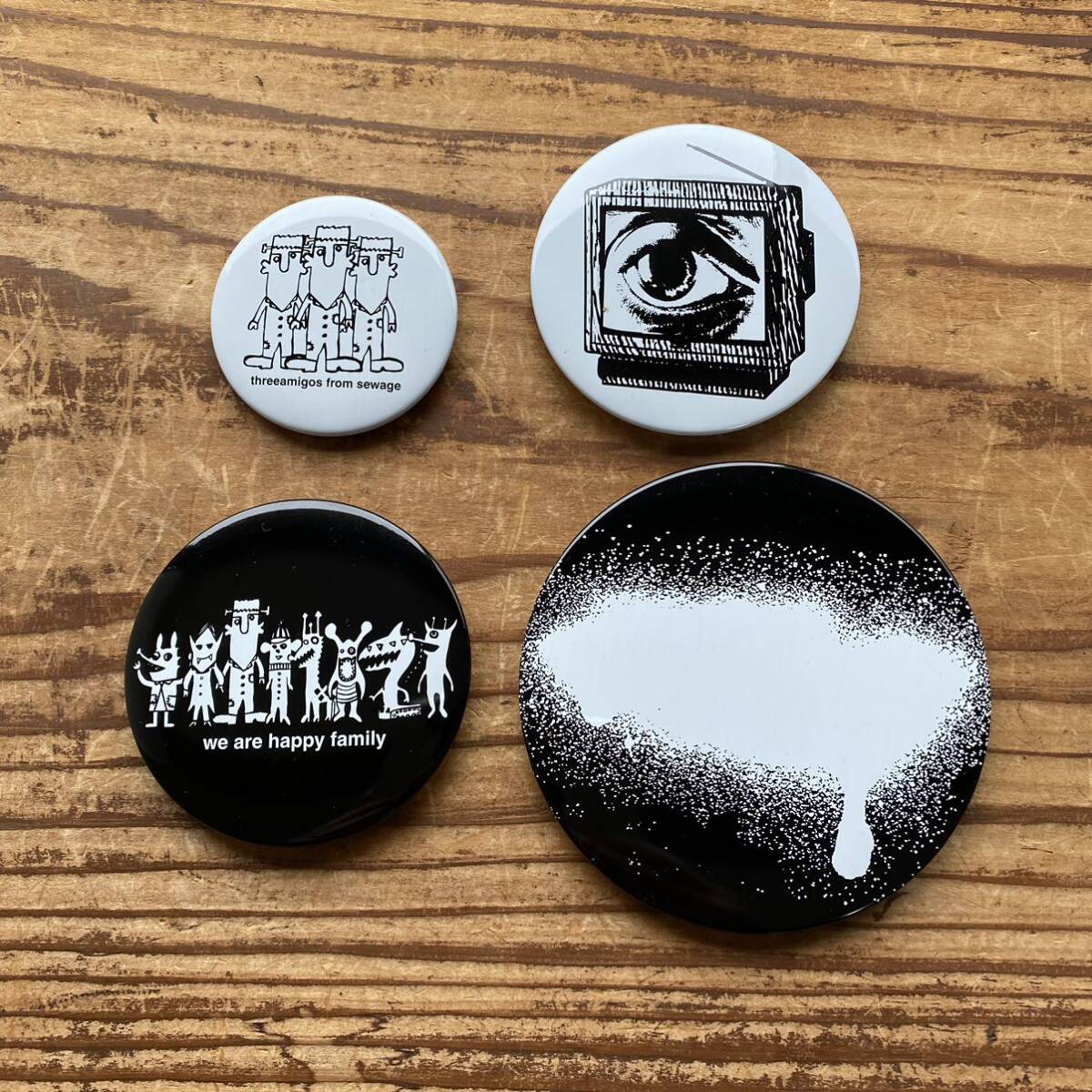 アンダーカバー UNDERCOVERISM AFFA バッジ 5個セット ブローチ