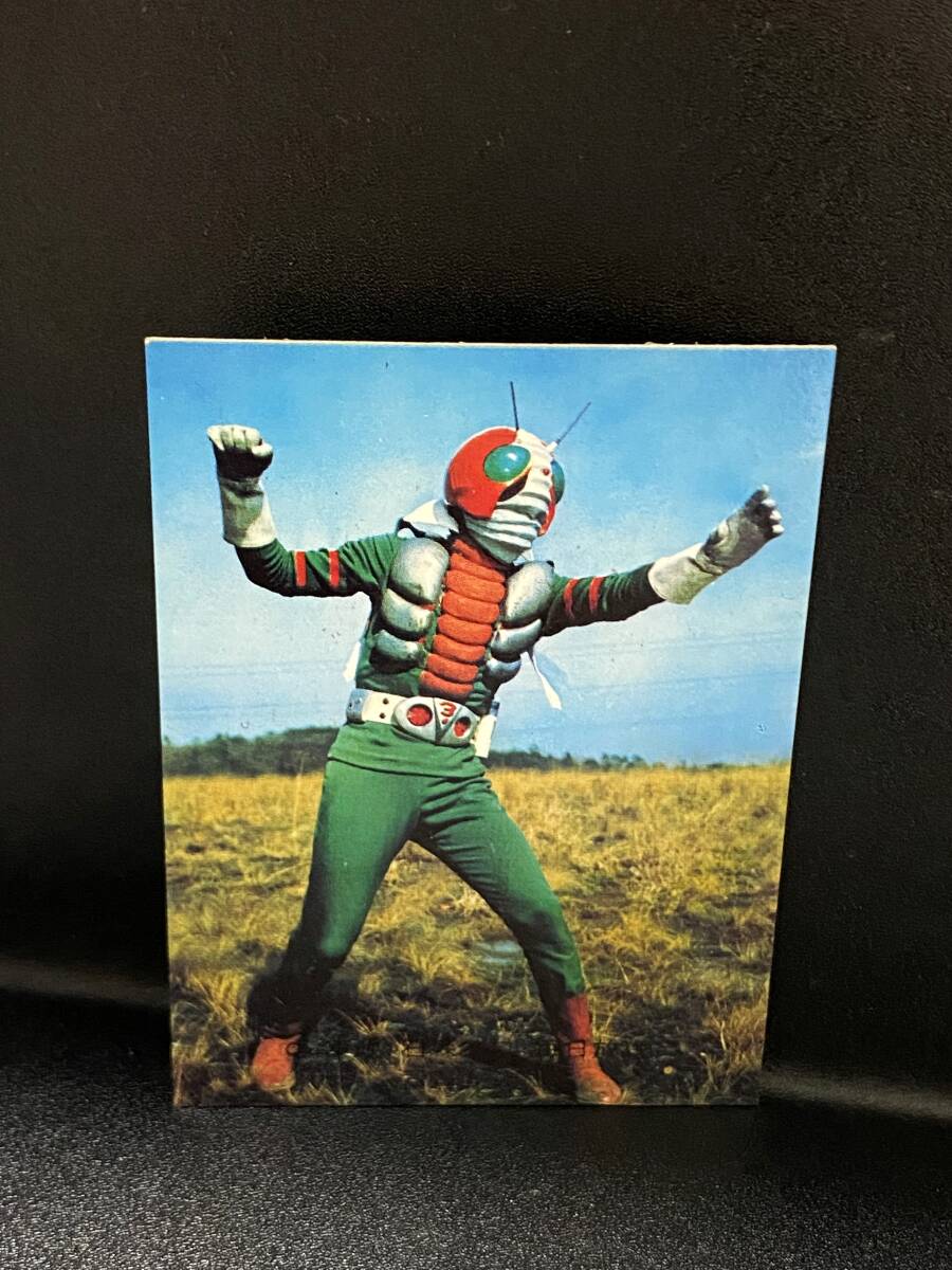 3185 旧カルビー仮面ライダーV3カード No.185 カミソリヒトデ | 旧