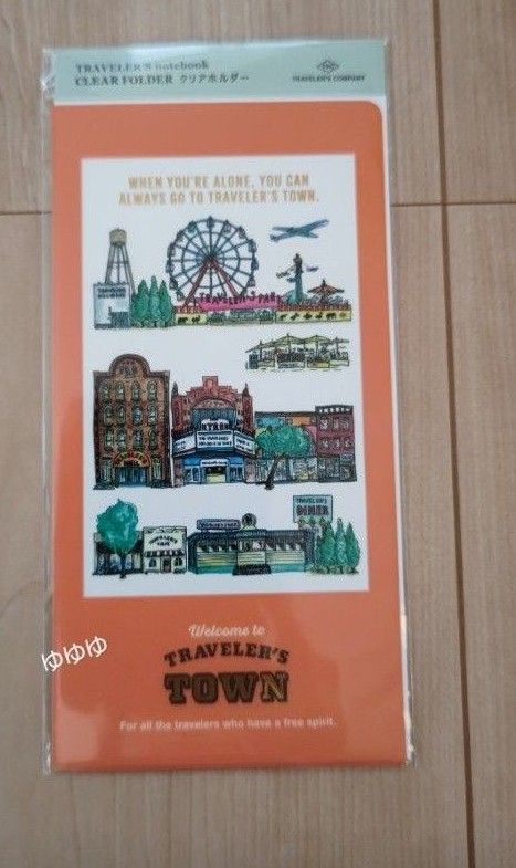 トラベラーズノート トラベラーズファクトリー クリアホルダー 10周年