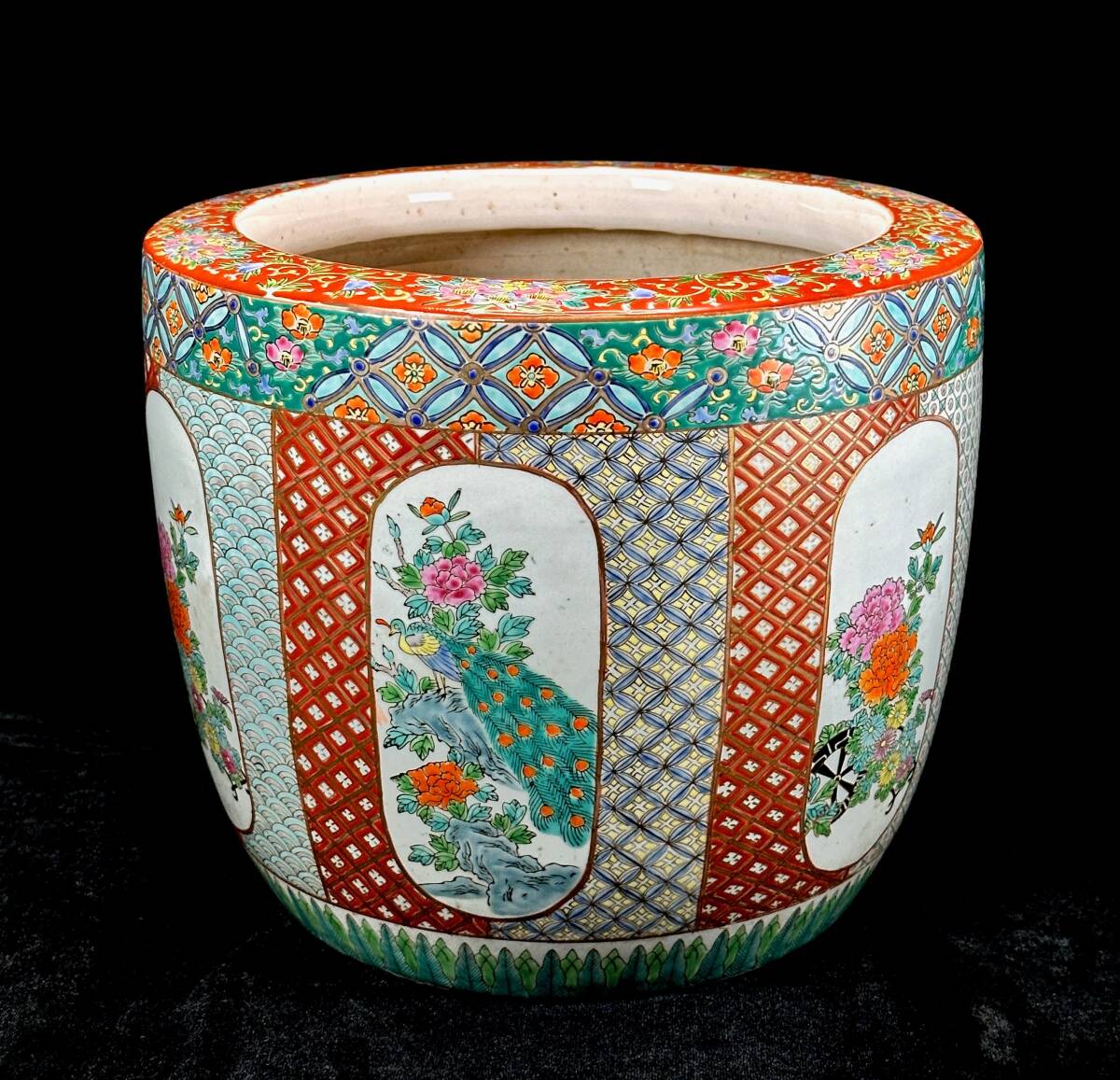 極上絵付け！ 極上絵付け！ 明治〜大正期 伊万里焼 有田焼 十錦手 色絵