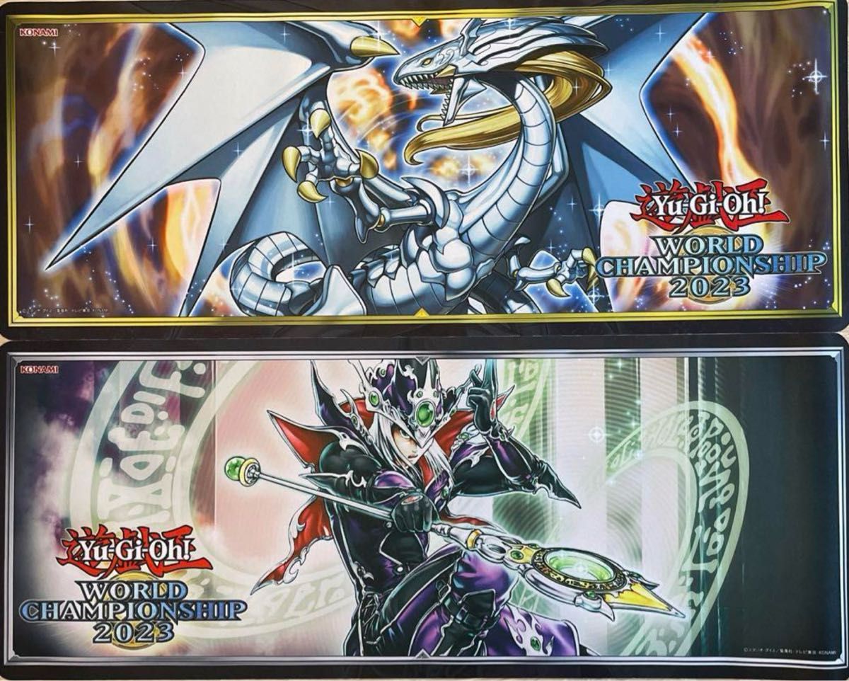 遊戯王 OCG WCS2023 伝説の白き龍/伝説の闇の魔導師 デュエルセット