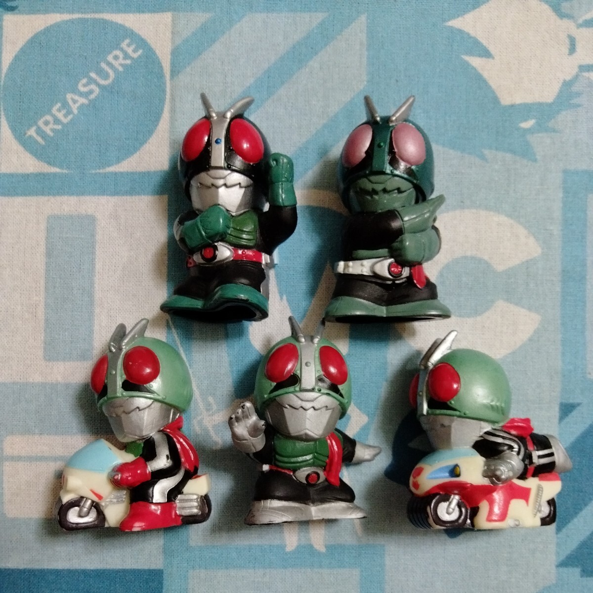 仮面ライダー 指人形 大量セット ソフビ まとめ売り プレゼント レア