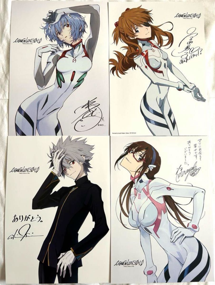 エヴァンゲリオン ウエハース カード アスカ レイ マリ 水着