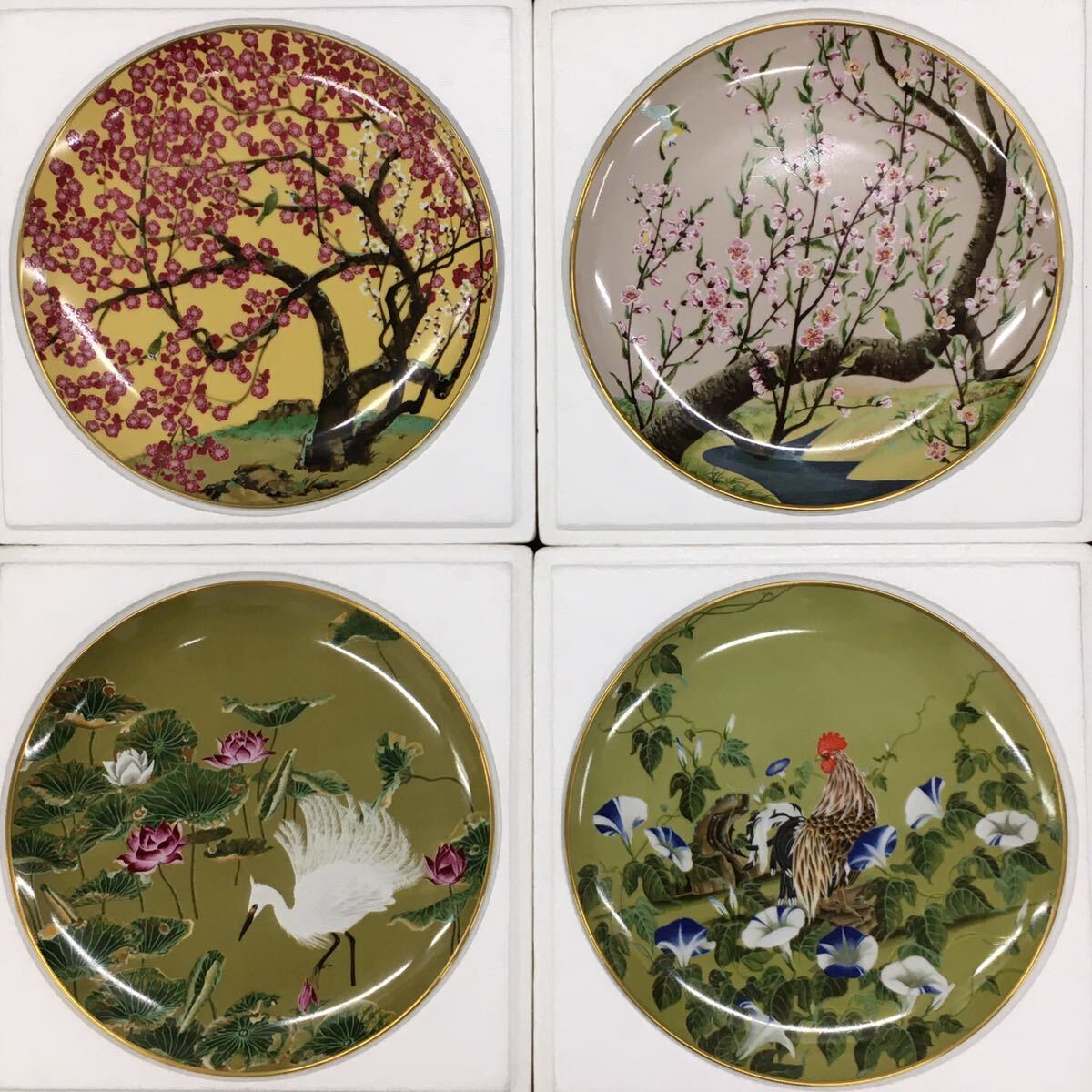 Yahoo!オークション -「花鳥十二ヶ月」(工芸品) の落札相場・落札価格