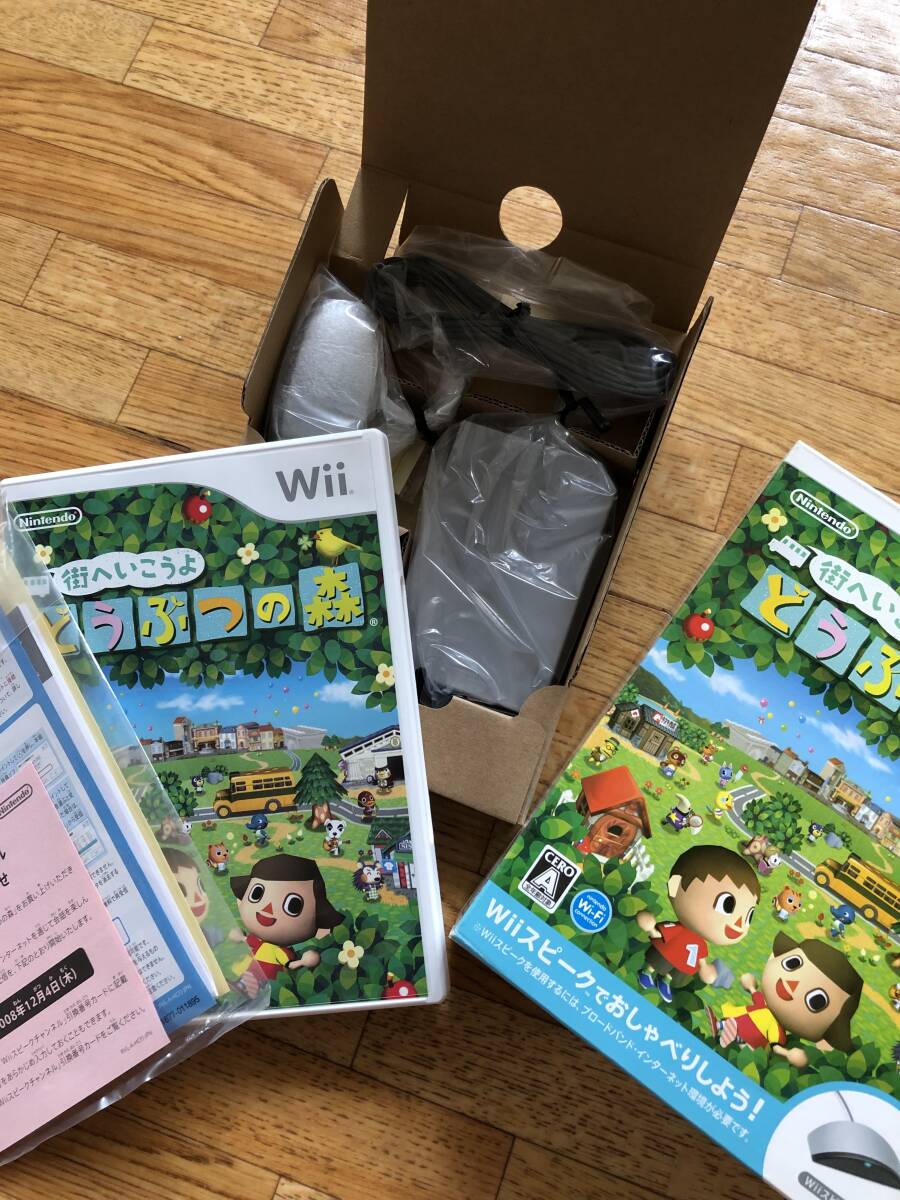 任天堂 街へいこうよ どうぶつの森 Wiiスピーク付き オークション比較