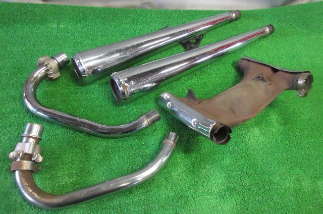 Yahoo!オークション -「ホーク バブ マフラー」(マフラー本体（純正