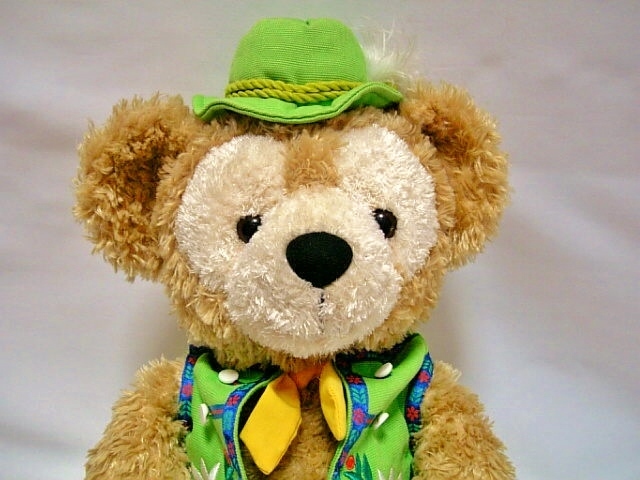 ○希少○白タグ 初期 ダッフィー ぬいぐるみ○座高約30㎝○チロリアン