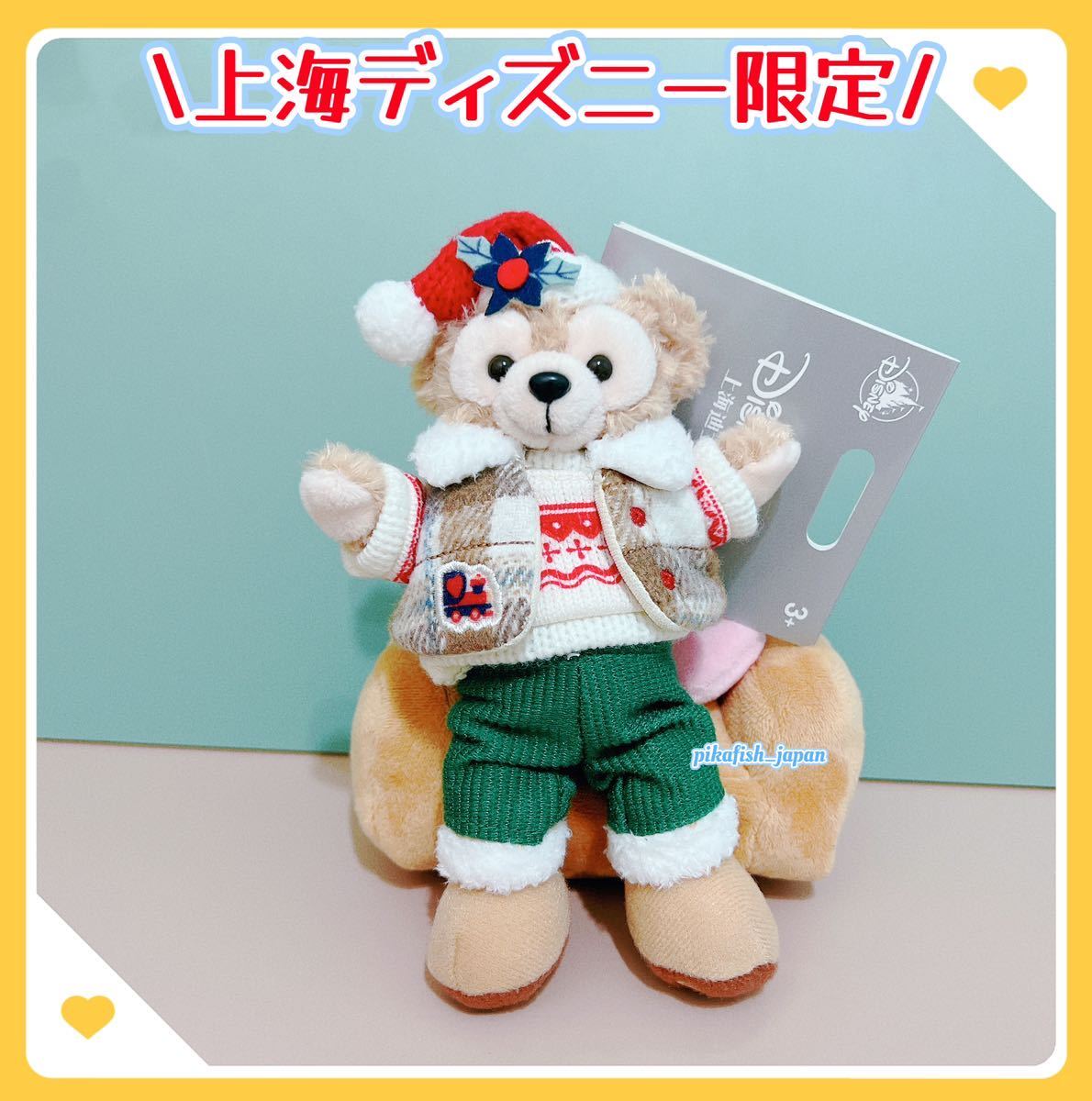 上海ディズニー スノーマン ダッフィーぬいぐるみキーチェーン｜Yahoo