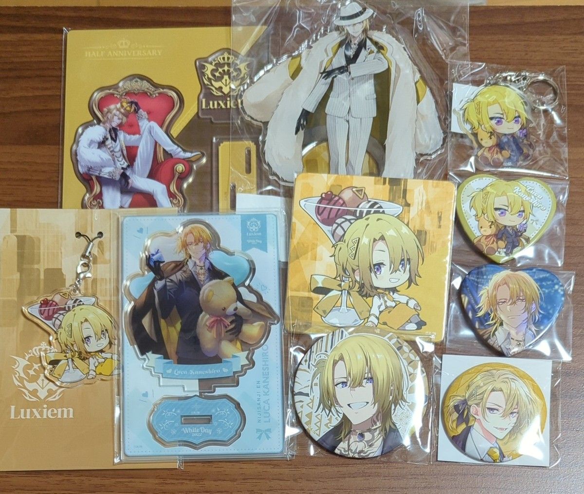 NBA×NIJISANJI EN/にじさんじ第1弾D賞缶バッジ[ルカカネシロ]｜Yahoo