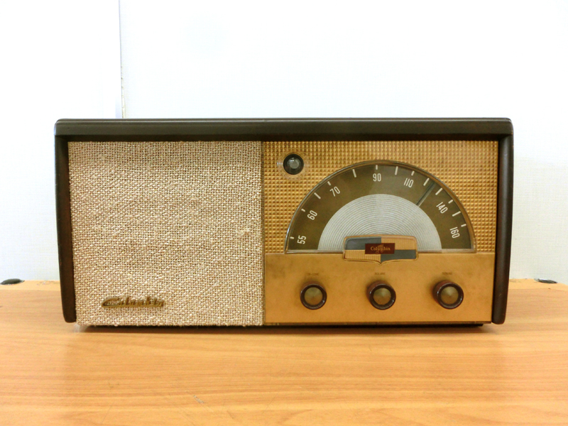 Yahoo!オークション -「アンティークラジオ 真空管ラジオ コロンビア