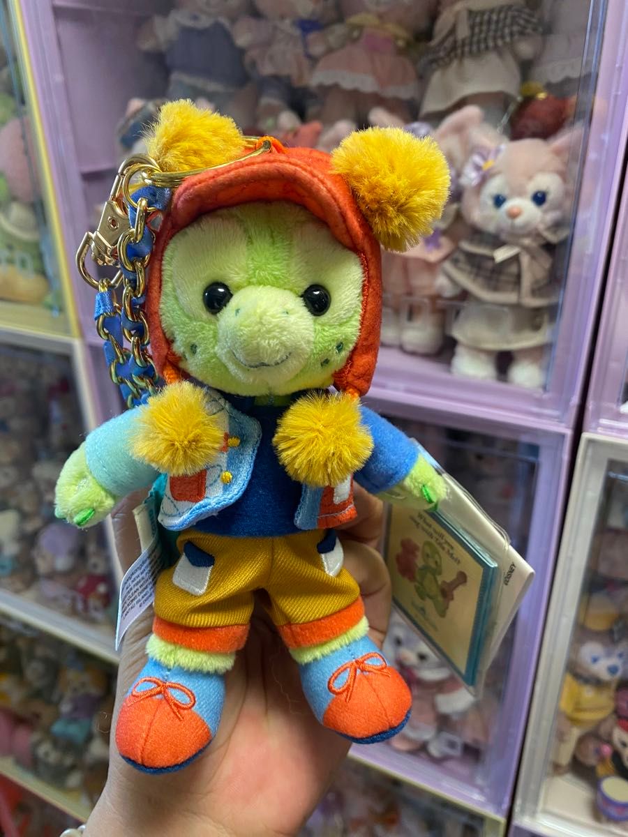 写真子発送 上海ディズニー クリスマス オルメルぬいぐるみキー