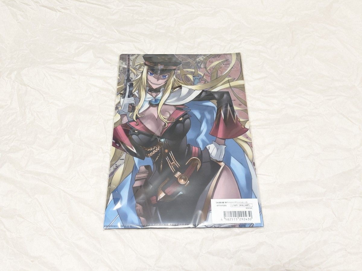 本庄雷太展】戦場のヴァルキュリア 水着クリアファイルセット