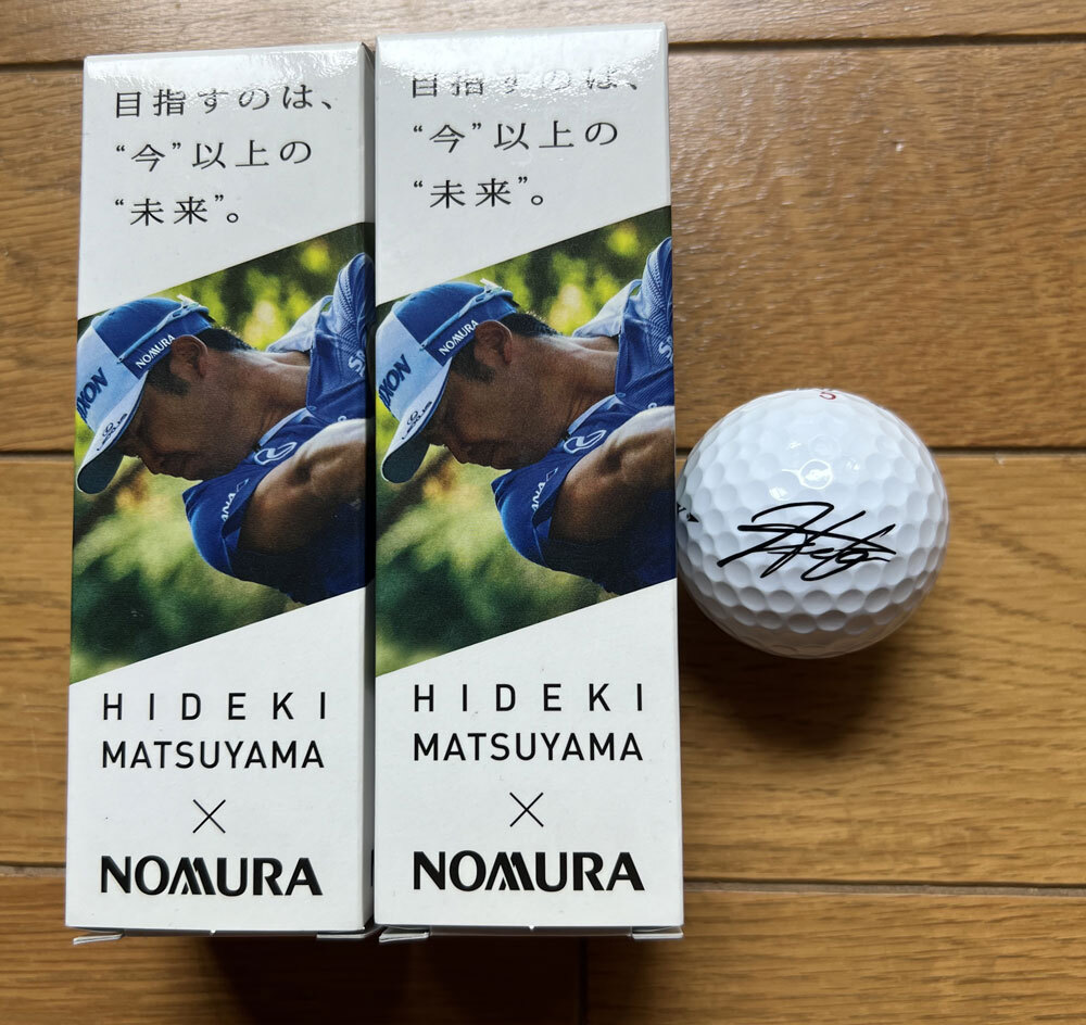 Yahoo!オークション -「松山英樹サインボール」の落札相場・落札価格