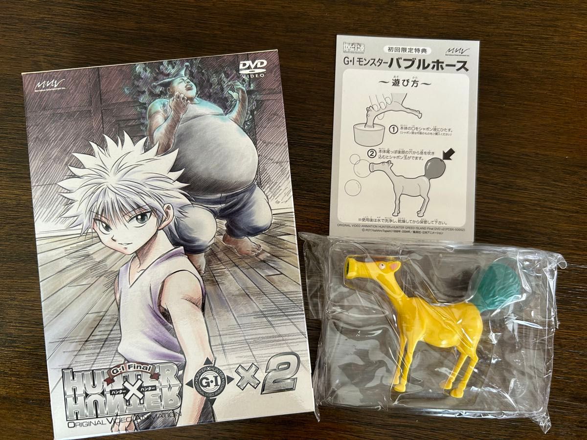 HUNTER×HUNTER DVD 11 特典 ポスター ゴン キルア 旧アニメ ハンター