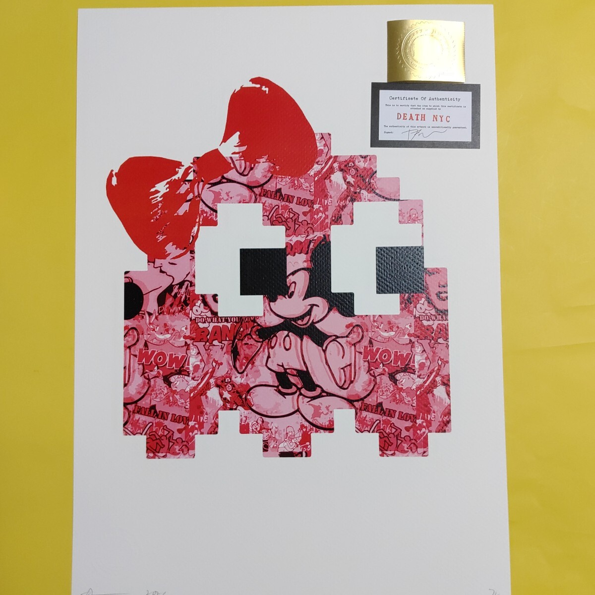 INVADER Marilyn インベーダー マリリン オフィシャルポスター INVADER