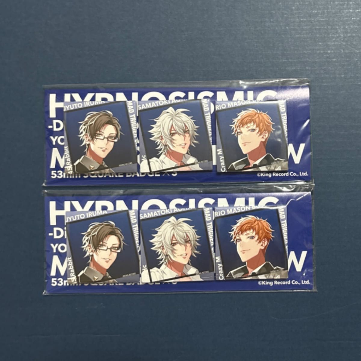 ヒプノシスマイク ヒプマイ 碧棺合歓 ブロマイド 缶バッジセット