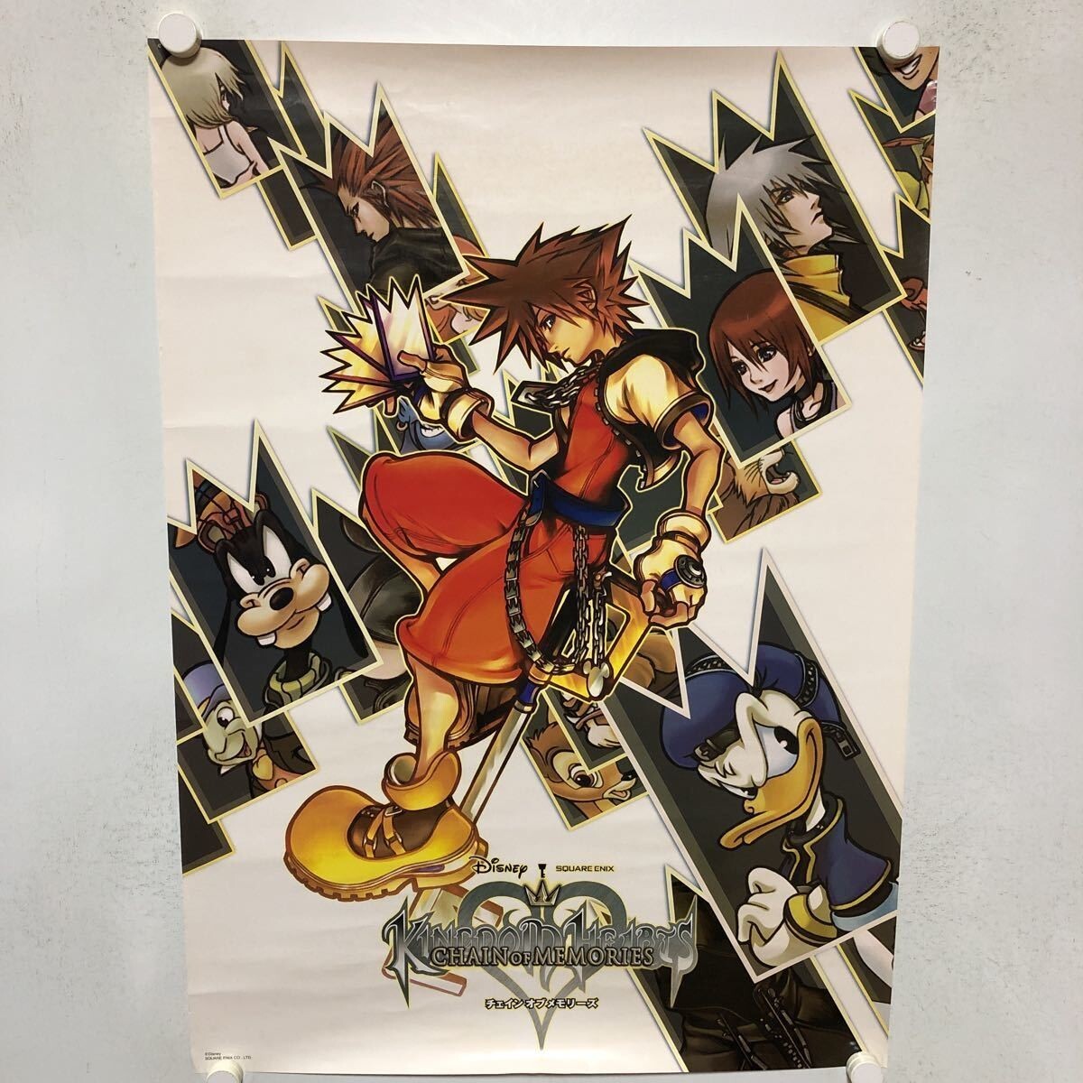 キングダムハーツ B2 ポスター Kingdom Hearts 2 Promo Poster Japan