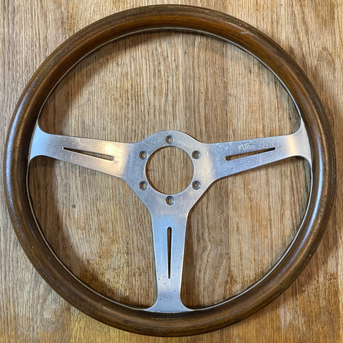 TOYOTA SUPRA 1991 MOMO leather steering wheel トヨタ スープラ A70