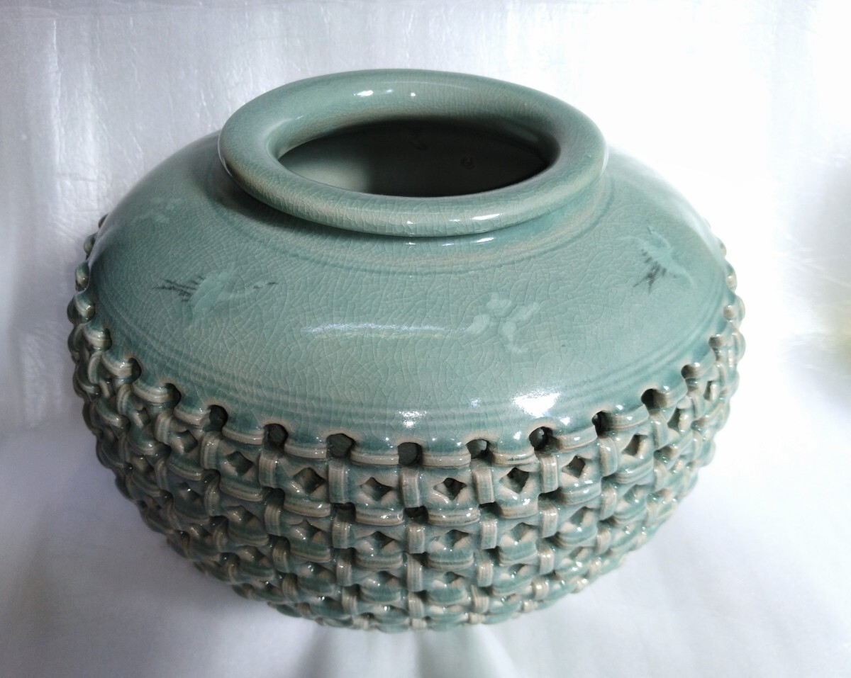 Yahoo!オークション -「高麗青磁 壺」(青磁) (骨董陶磁器一般)の落札