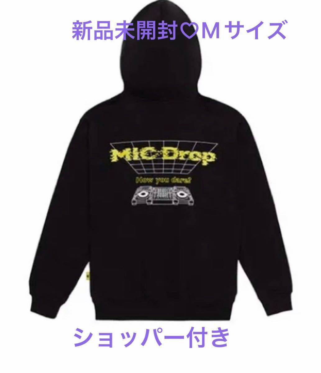 未開封 BTS DNA パーカー フーディ XL VARSITY HOODIE 03 グレー