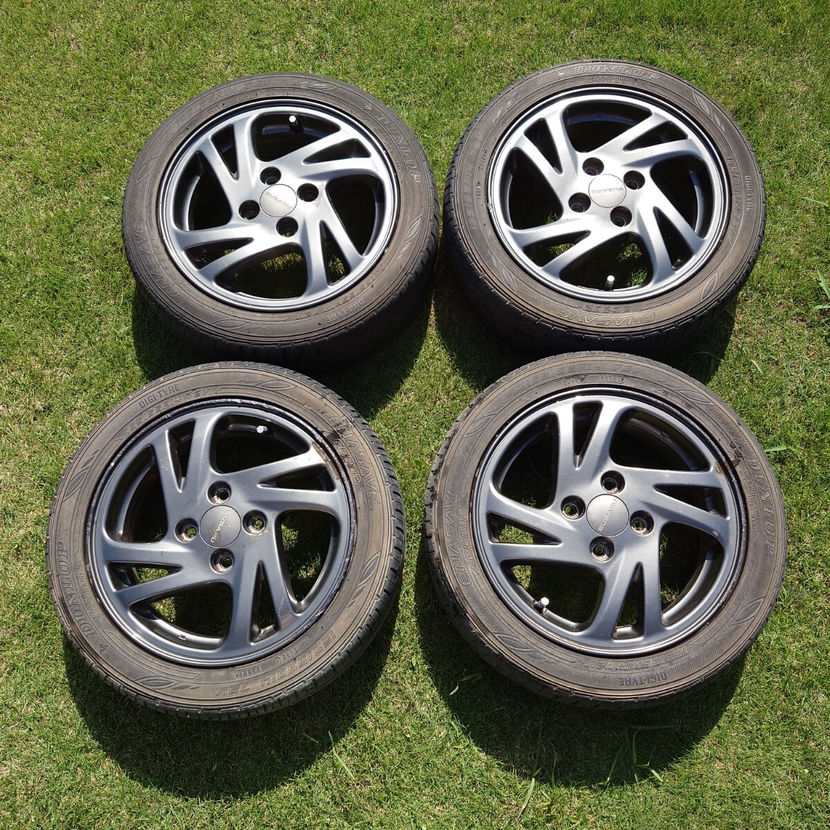 SUBARU プレオRS 純正ホイール ENKEI製 14インチ 4本 5J4HPCD100+45