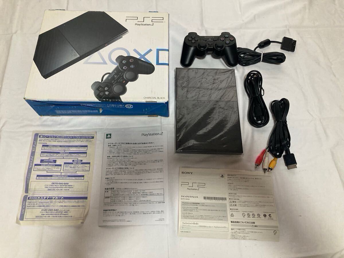 SIE プレイステーション2 チャコール・ブラック SCPH-90000 CB