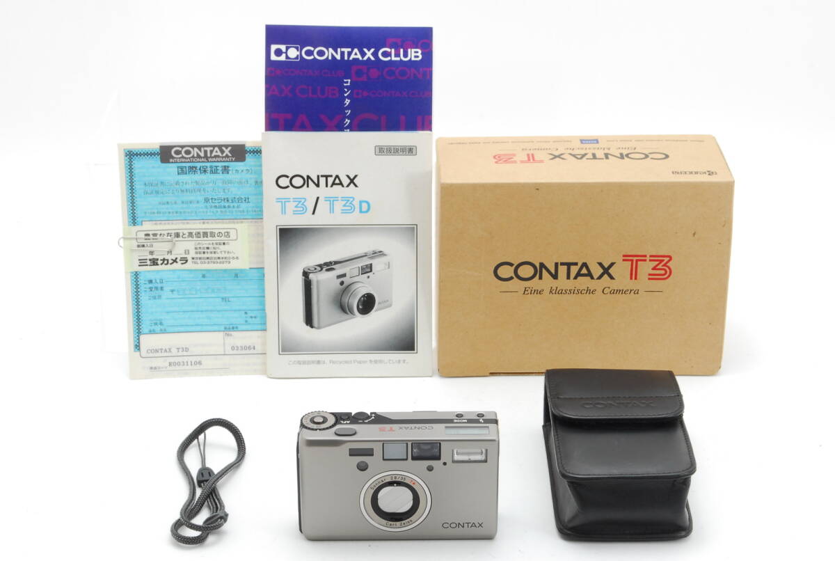Yahoo!オークション -「contax t3 箱」の落札相場・落札価格