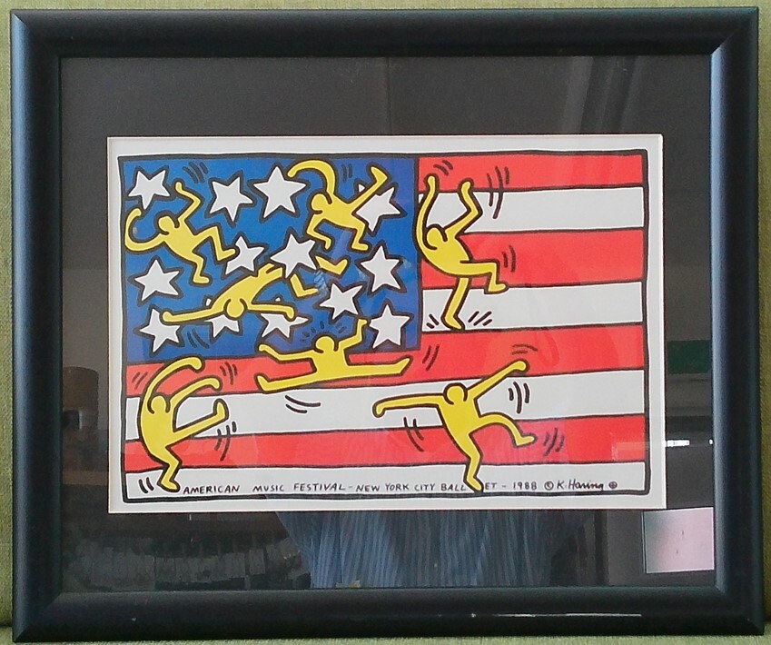 2026年最新】Yahoo!オークション -キースヘリング 絵画(絵画)の中古品