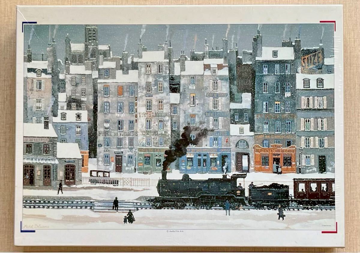 未開封ミッシェルドラクロワ『雪降る街』ジグソーパズル2014ピース