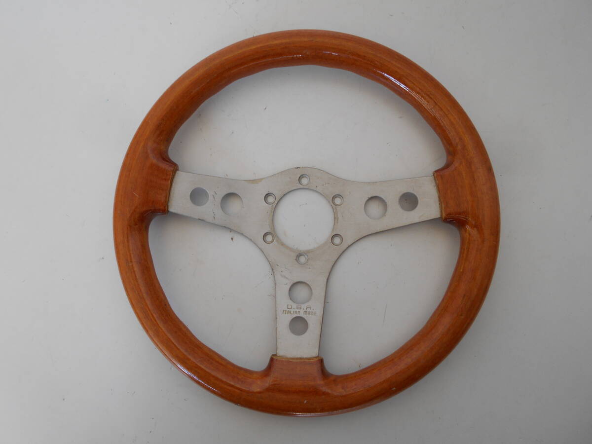 完全オリジナル‼️小径ウッドハンドル‼️23π‼︎街道レーサー‼️OBA