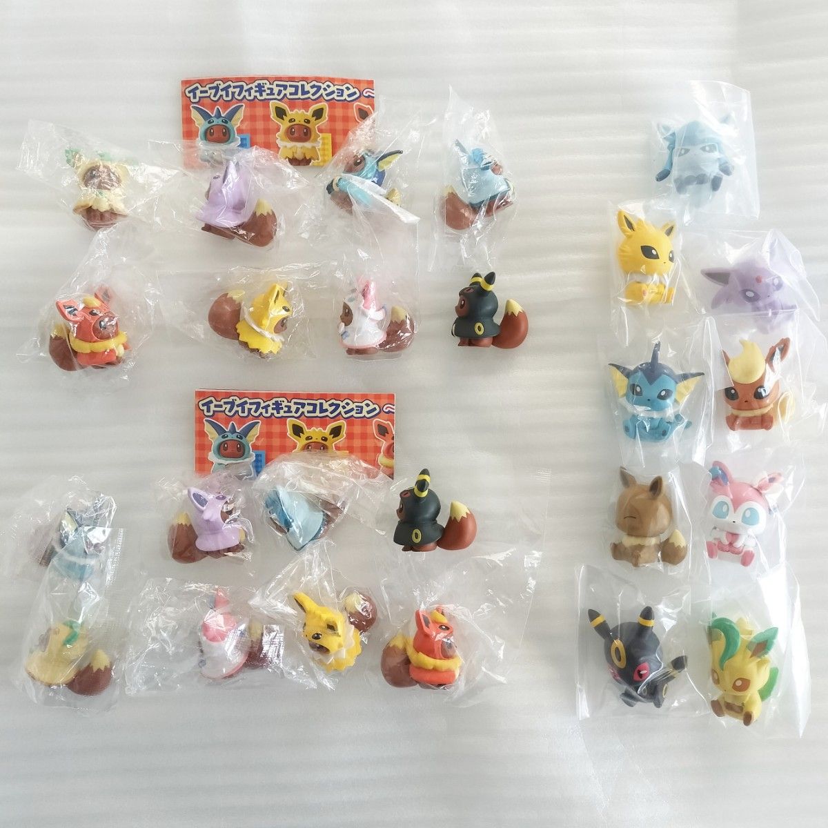 全種類セット】ポンチョを着たイーブイ フィギュア コンプセット