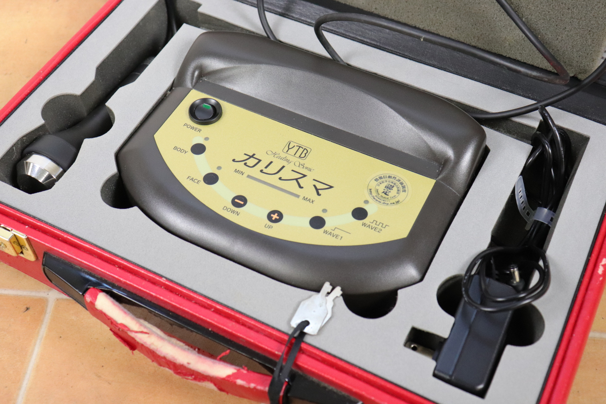 YTB カリスマ 家庭用超音波美顔器 マニュアルつき YTB カリスマ超音波