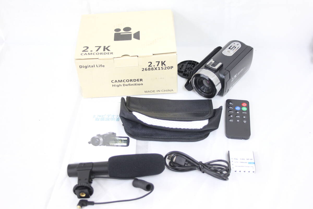 2026年最新】Yahoo!オークション -ビデオカメラ 2.7kの中古品・新品