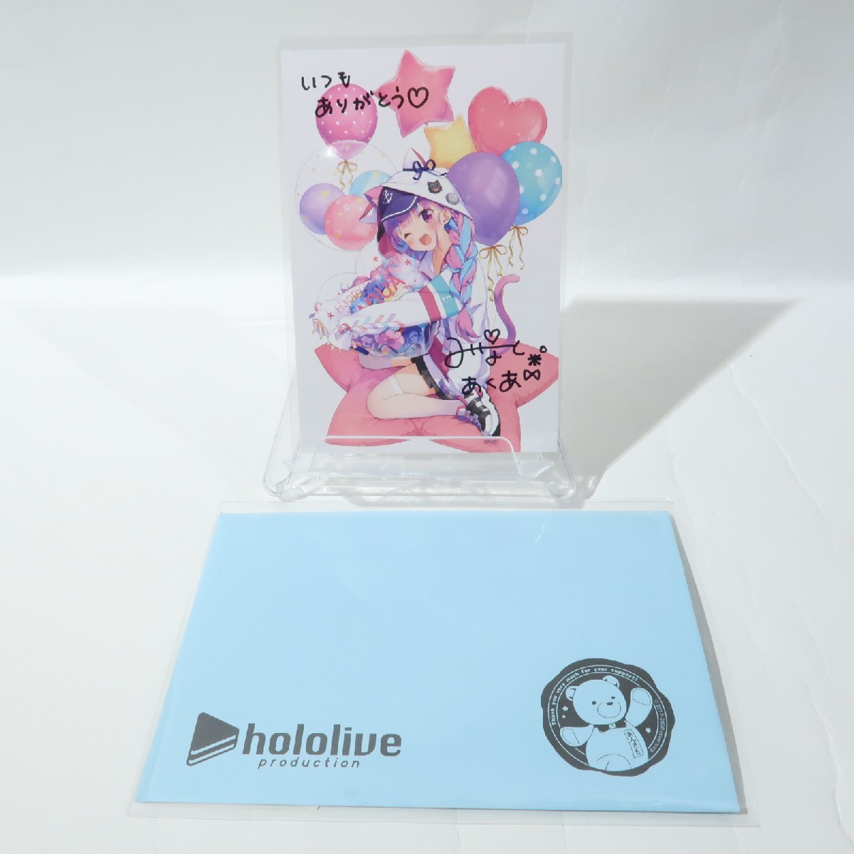 2026年最新】Yahoo!オークション -湊あくあ 直筆サインの中古品・新品