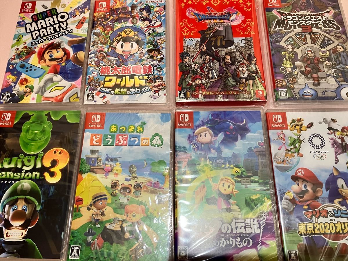 Nintendo Switch 人気ソフト 6本 新品未開封まとめ売り セット売り
