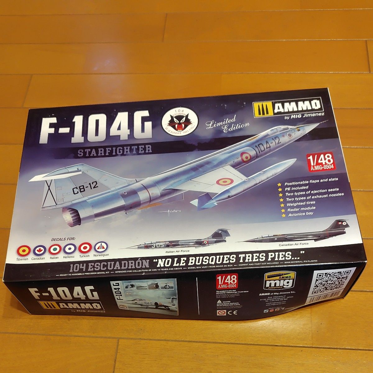 レベル1/32 フェラーリ F‐104Gスターファイター 完成品｜Yahoo!フリマ