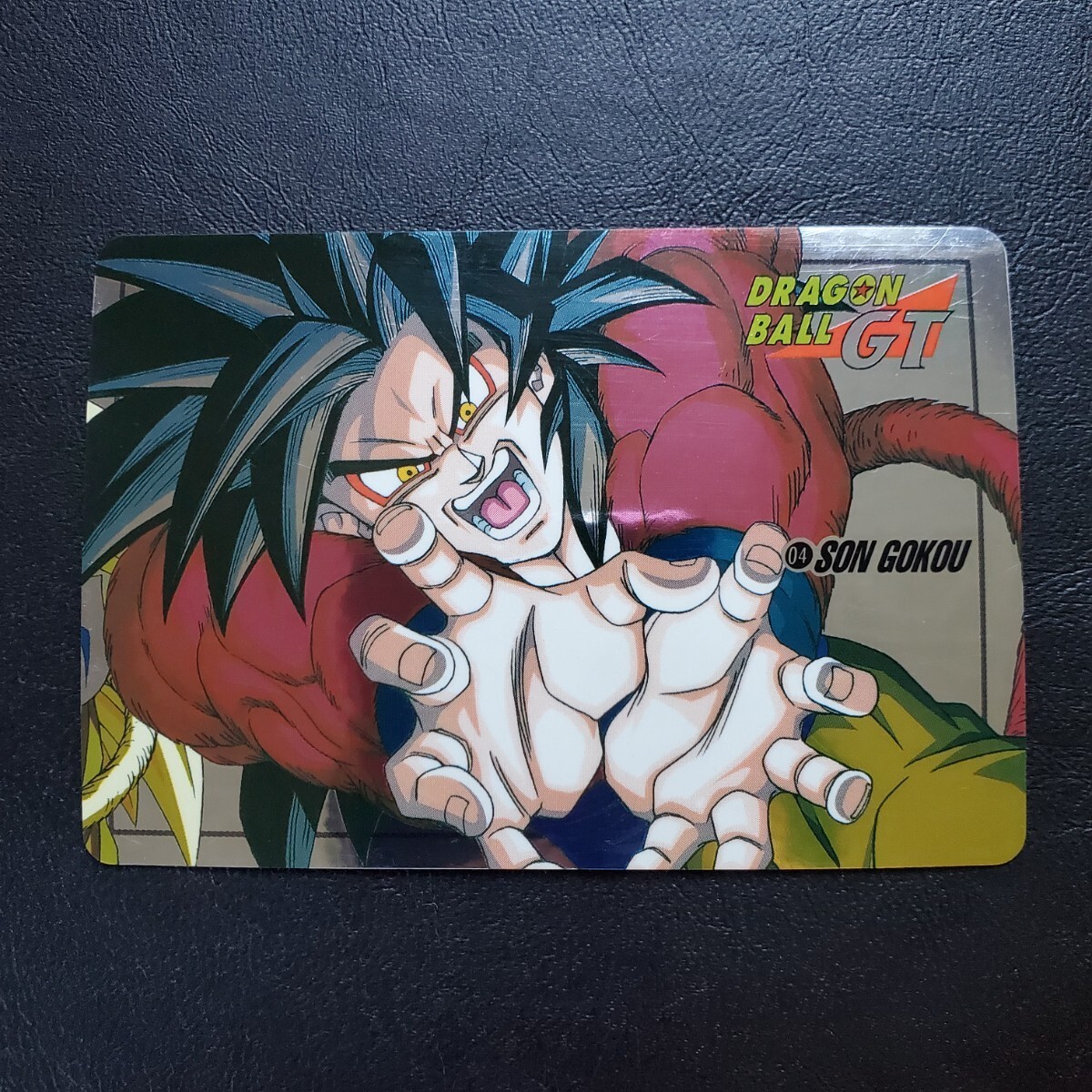 ドラゴンボール カードダス 台紙 スーパーバトル20 台湾オリジナル文