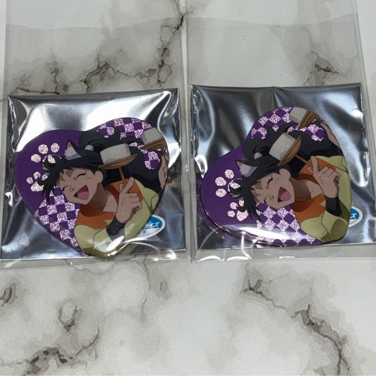 忍たま 忍たま乱太郎 ナンジャ ハート缶バッジ 久々知 兵助｜Yahoo