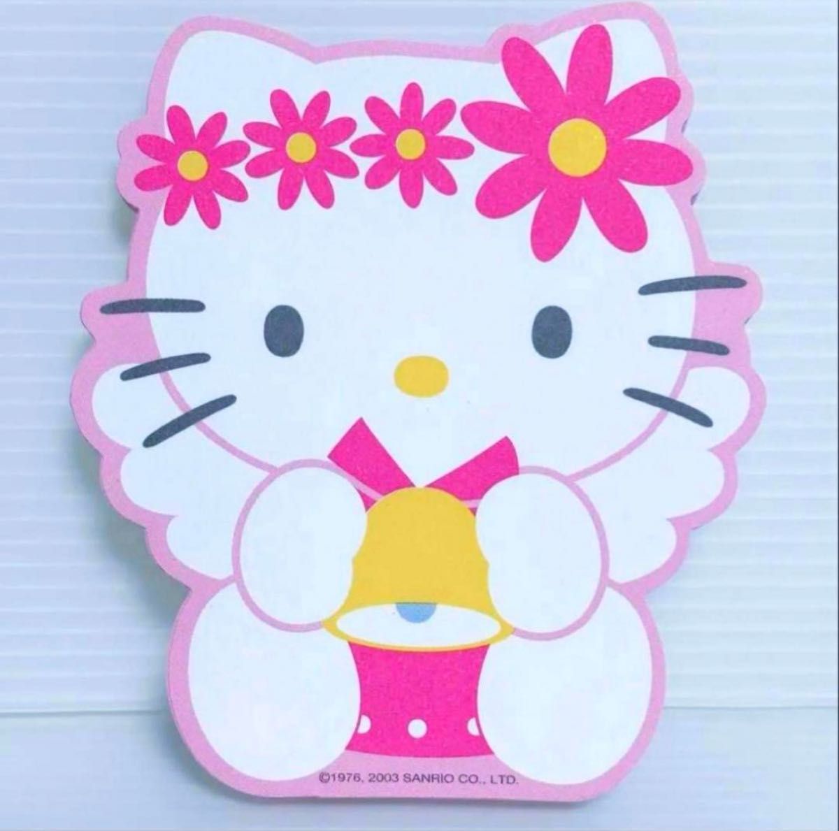 海外限定 ハローキティ ダイカットメモ サンリオ 平成レトロ メモ帳 激