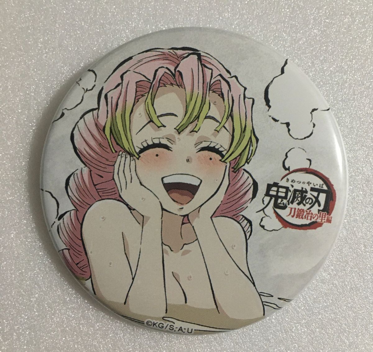 鬼滅の刃 全集中展 甘露寺蜜璃 幕間画缶バッジ 参 温泉 入浴｜Yahoo