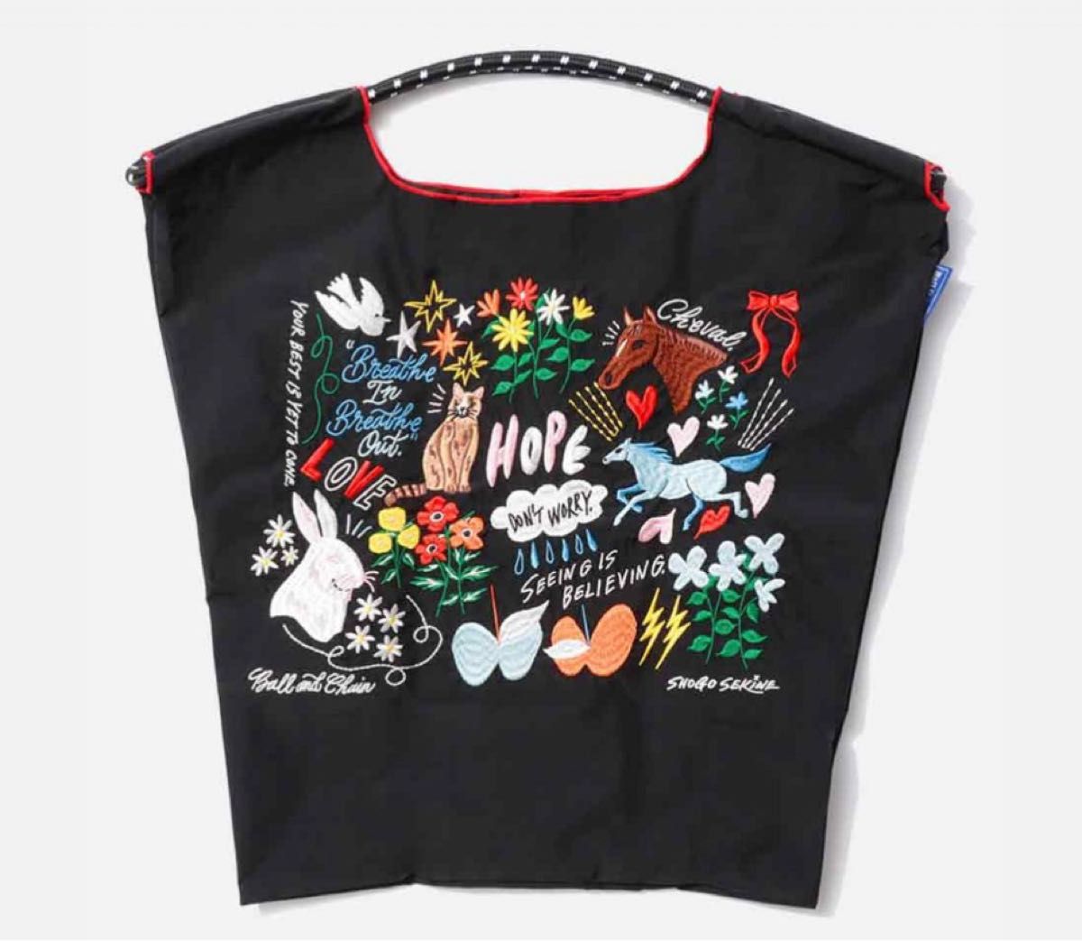 ボールアンドチェーン × ピカチュウ コラボバッグ 【ブラック】販売