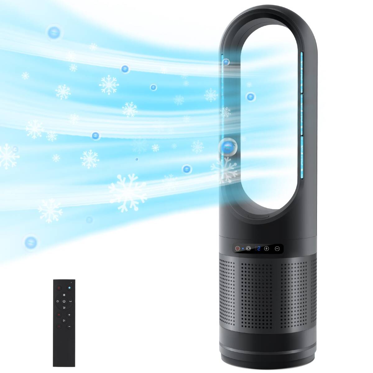 ☆3-in-1ブレードレスタワーファン温⁄冷風、空気浄化 おすすめ ☆3-