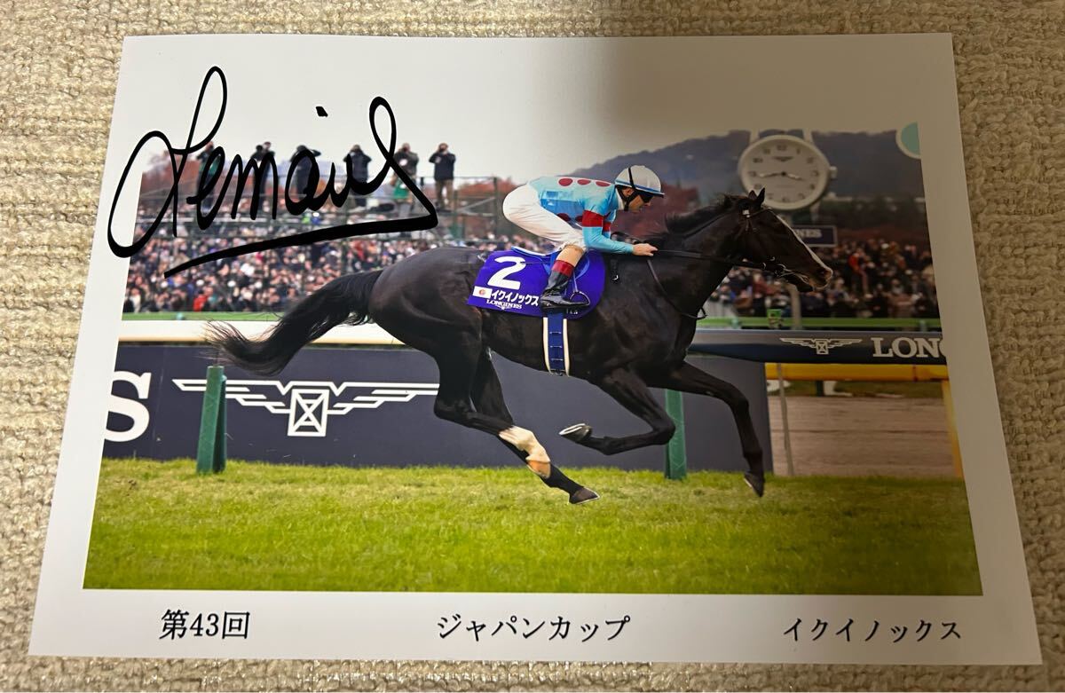 イクイノックス 鬣 たてがみ 2022 日本ダービー C・ルメール騎手直筆