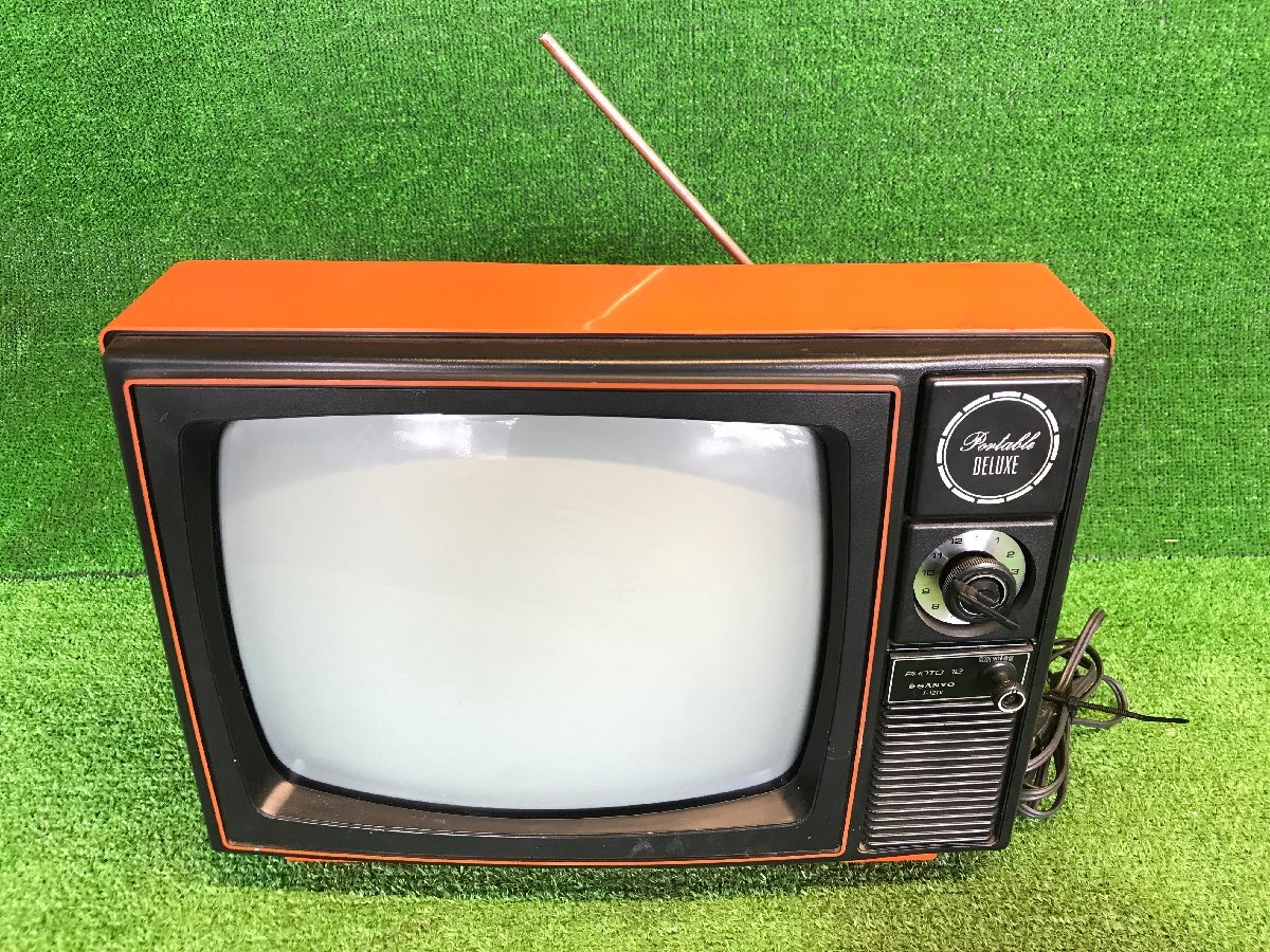 当時物】サンヨーカラーテレビ CS-121ML ブラウン管テレビ 当時物